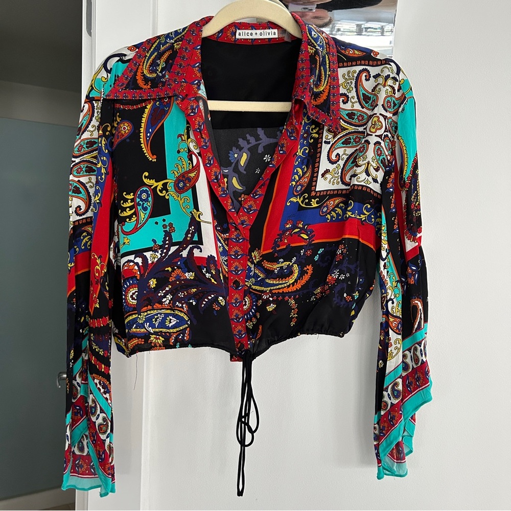 Alice + Olivia blouse top